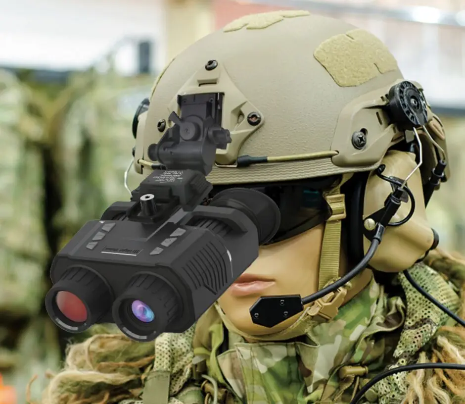 Naked eye 3D HD night vision device