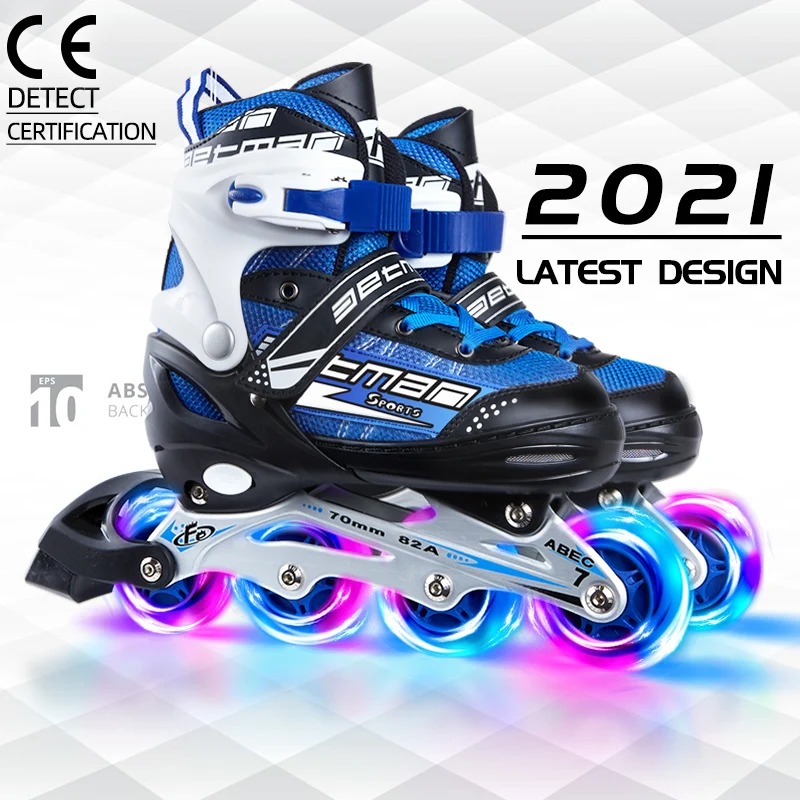 China Top Quality Cheap Four wheel quad roller skate roller shoes Inline Speed Skates Shoes Sneakers Roller Blades