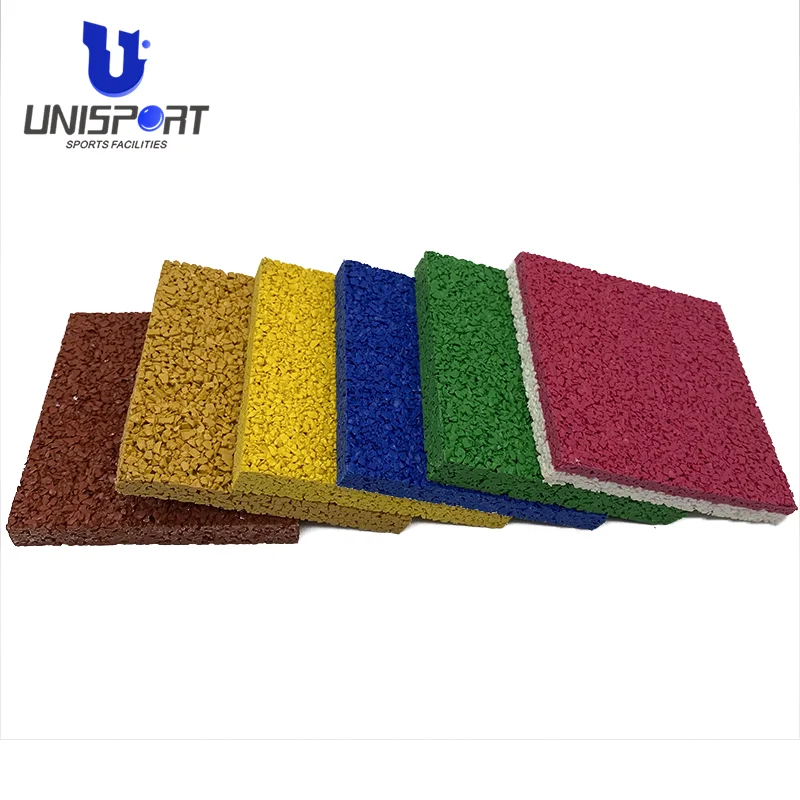 Anti-slipping Widely Used EPDM Rubber Granules  Playground Colored EPDM recycled rubber granule