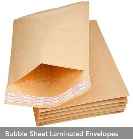 Latest 2021 factory price laminated air bubble envelope bag making machine