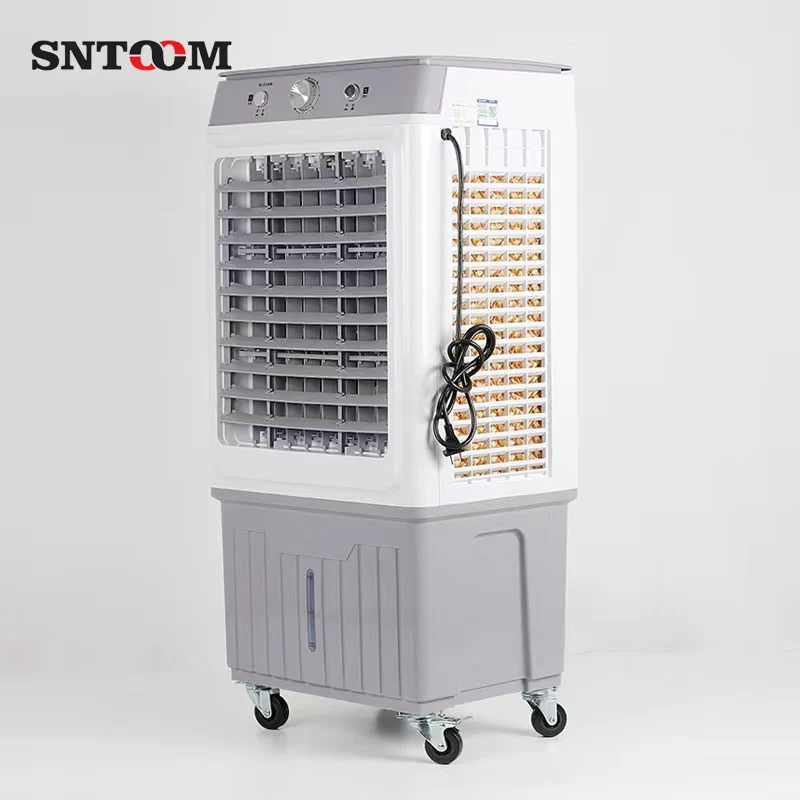 40L Maximum Water Injection 150W Industrial Floor Standing Evaporative Water Air Cooler for Office/Warehouse