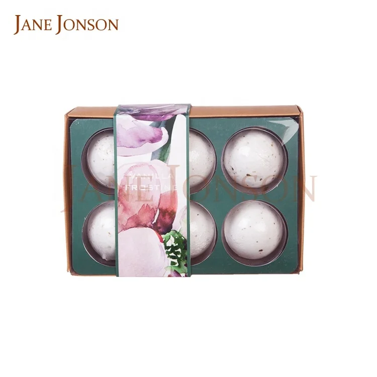 Fizzer Ball Popular Girl Beauty Spa Relaxation Bomb Kit Gift Organic Bubble Bath Set With Vanilla