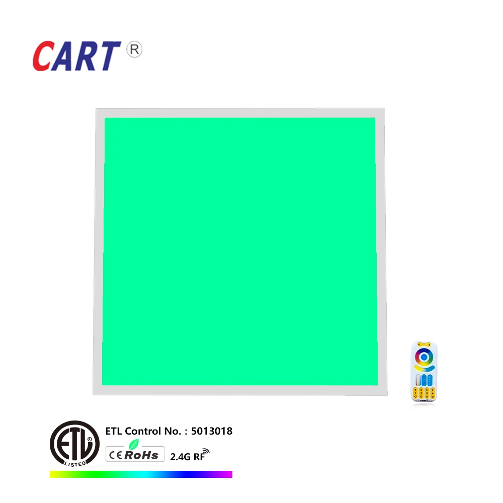 high lumens usa rgbcw panel led light 2*2