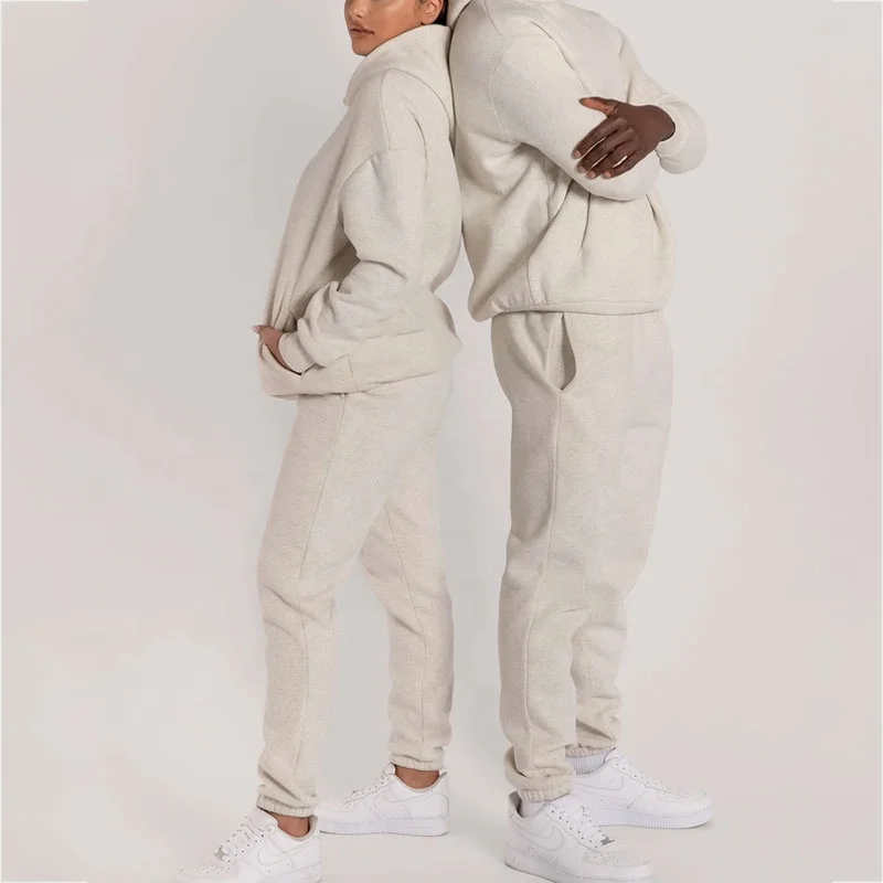 Custom Sport Wear Jogging Printing Casual Unisex Sweatsuit 2 Piece Set Track Suits Tracksuits Sweatpants And Hoodie Jogging Suit