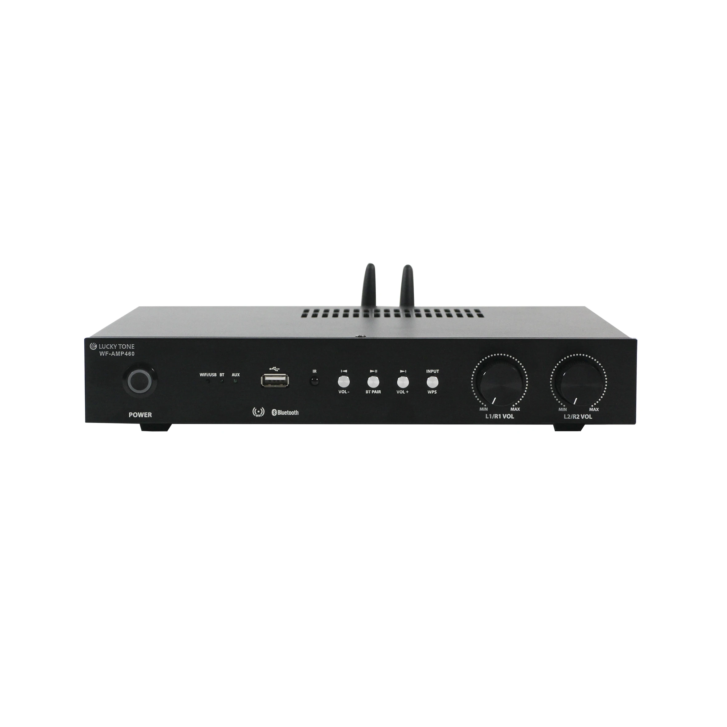 M 4-канальный аудио усилитель Wi-Fi 60Wx4 @ 4ohm умный многокомнатный с синим зубом