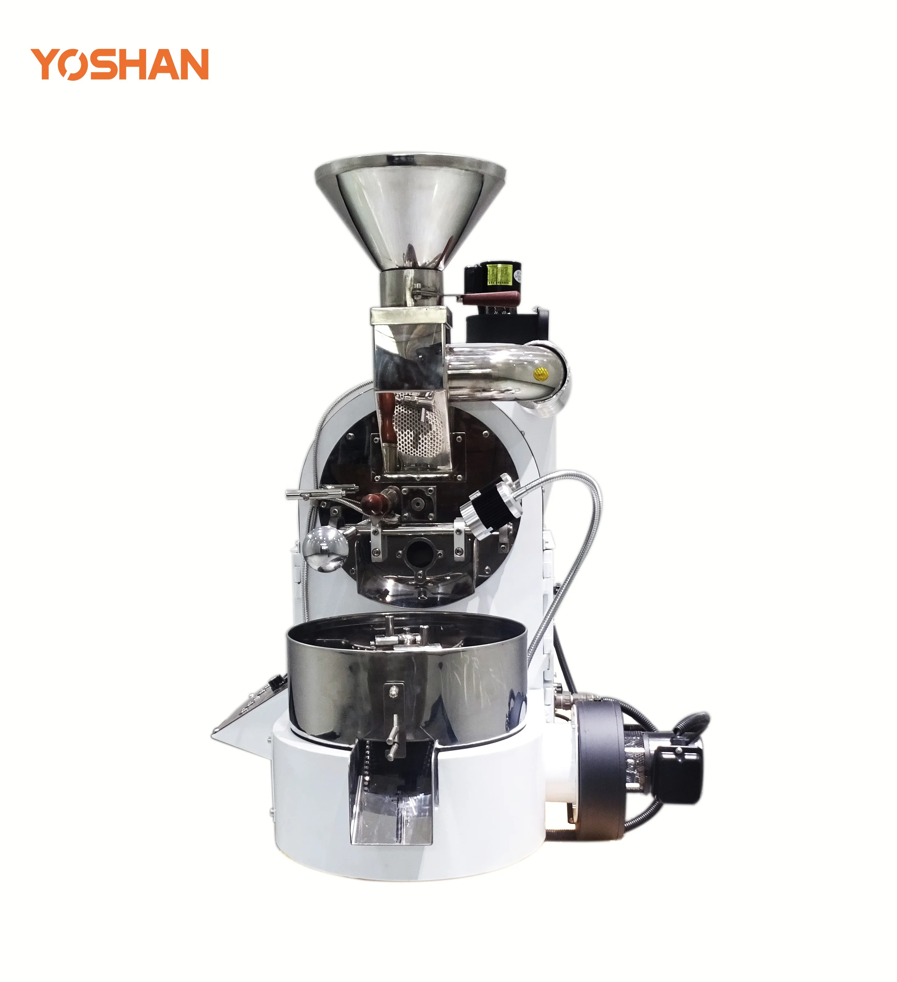 Coffee Bean Roaster 1kg Gas Coffee Roasting Machine Used at Home or Cafe