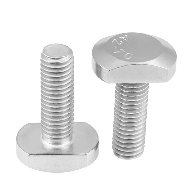 manufacture Direct Sales Rohston Nice Price and Quality Blue And White Zinc Stainless Steel 304  Screw Extension Screw T bolt
