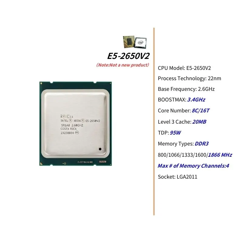 PANDL Motherboards Combination set desktop pc e5 2650 V2 combo 32 gb ddr3 32gb ram 2650V2 motherboard kit xeon x79