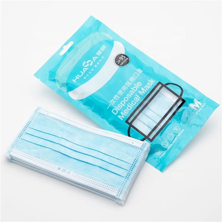 Medical 3-ply Disposable Face Manufacturer Buy 3ply Masque Chirurgical Tissu Masker Iir En Type Facemask Tie On Surgical Mask