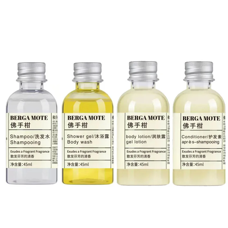 Mini Shampoo shower gel body lotion tube packaging Conditioner Cosmetics For Hotel Amenities