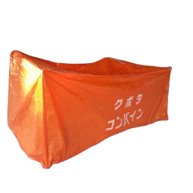 Чехол для сельскохозяйственной техники, оранжевое водонепроницаемое сверхпрочное покрытие для брезента
