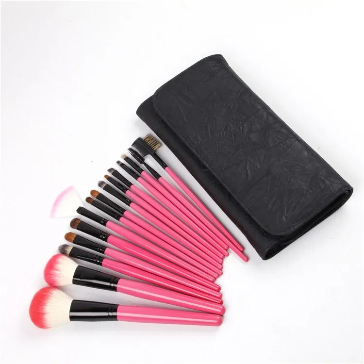 15 шт. Топ качество частный ярлык смешанный набор кистей для макияжа Кисти для макияжа