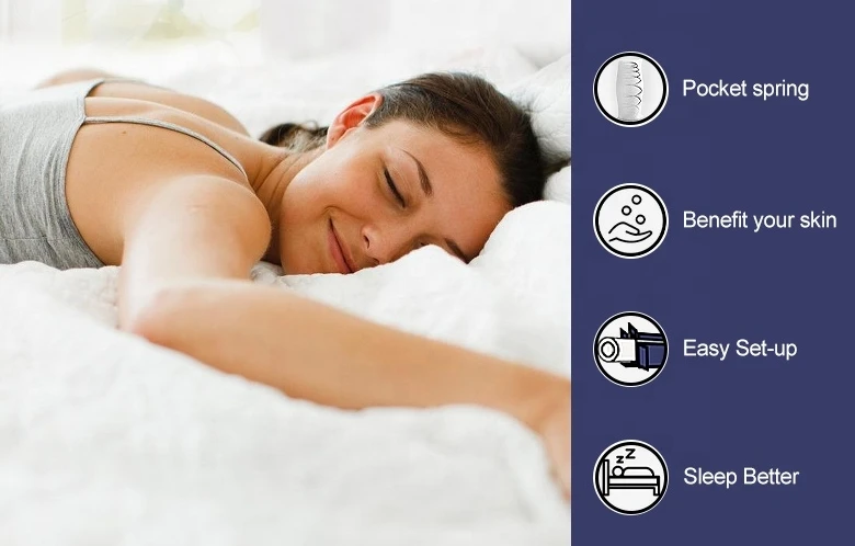Hotel Thin Quilted High Quality King Size Twin Size Bonnel Spring For Mattress