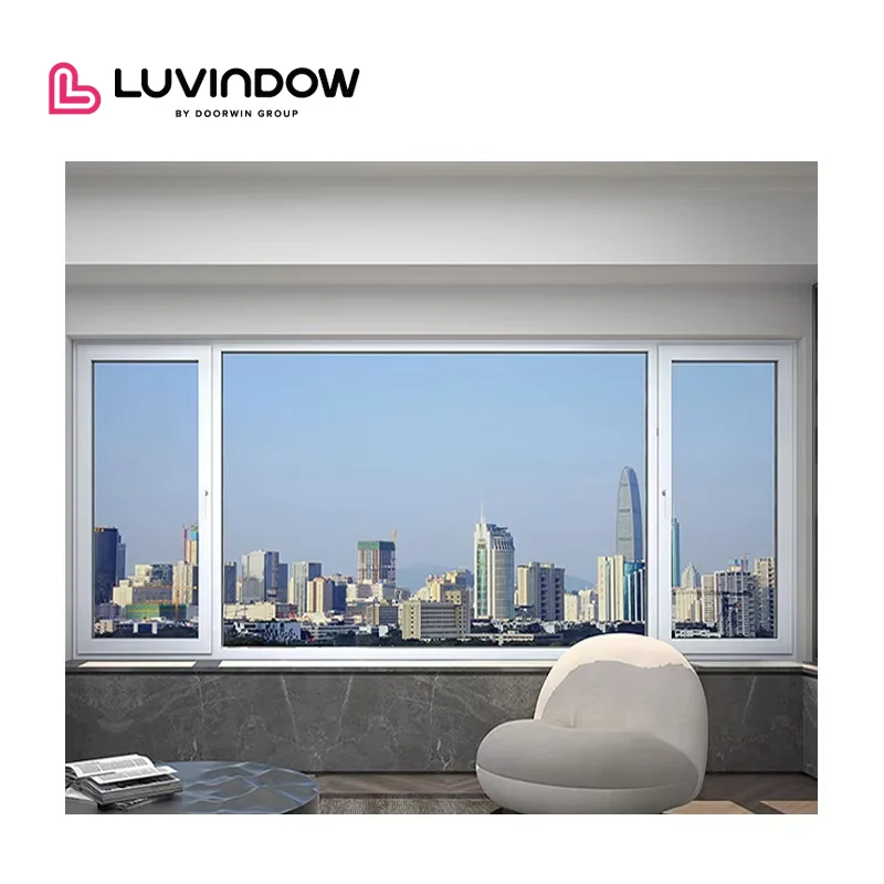 AS2047 Modern Thermal Break Aluminum Residential Tilt Turn Windows Soundproof & Energy Efficient with Tempered Glass House Use
