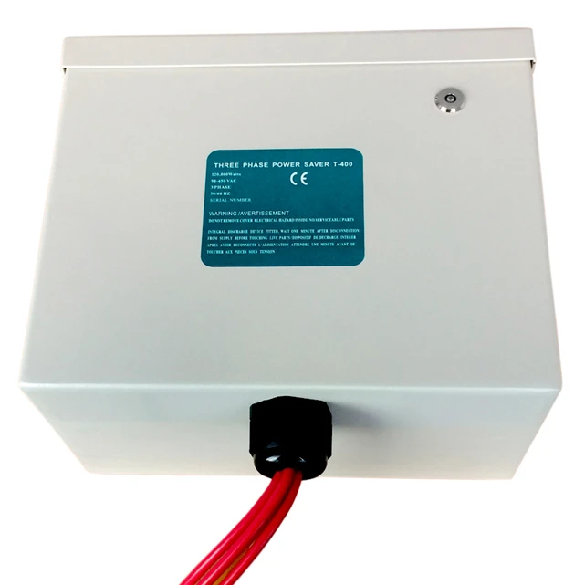 Professional T400 Energy Saver Smart Power Factor Corrector Electricity Saving Box Industry Energy-Efficient Electricity Power