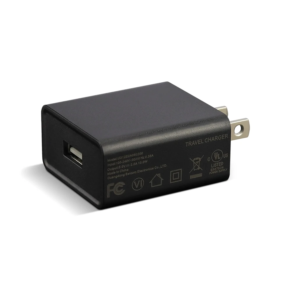 5v 2a usb wall charger  travel charger with single port Us plug  House Wall Charger For Phone