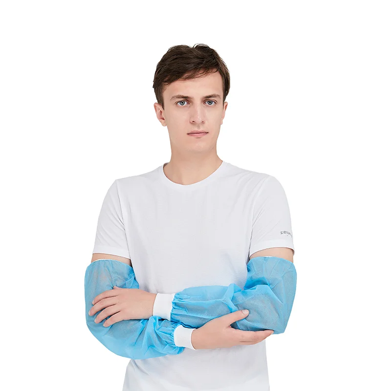 Wholesale  Sample Free Disposable Waterproof Oversleeve Sleevelet Medical Sleeve Cover