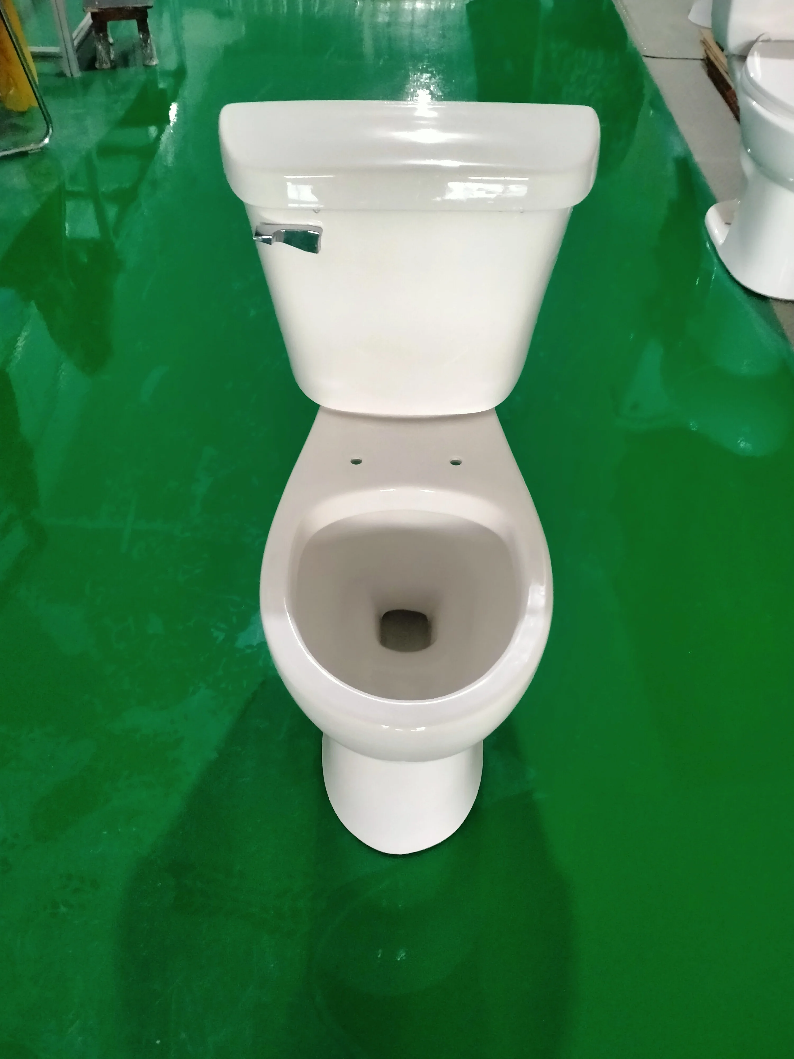 American Style Inodoro Cheap Toilet Bowl Two Piece S- Trap Wc Toilet With Low Prices Elongated Toilets
