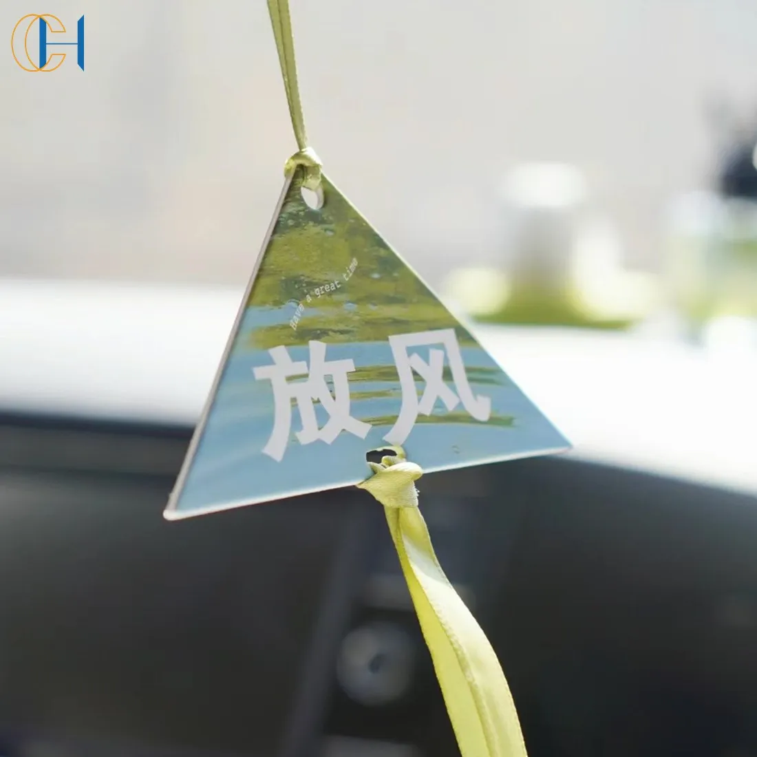 C&H Custom Design Room Closet Car Anti Odor Cheap Price Hanging Essential Oil Hanging Paper Air Freshener