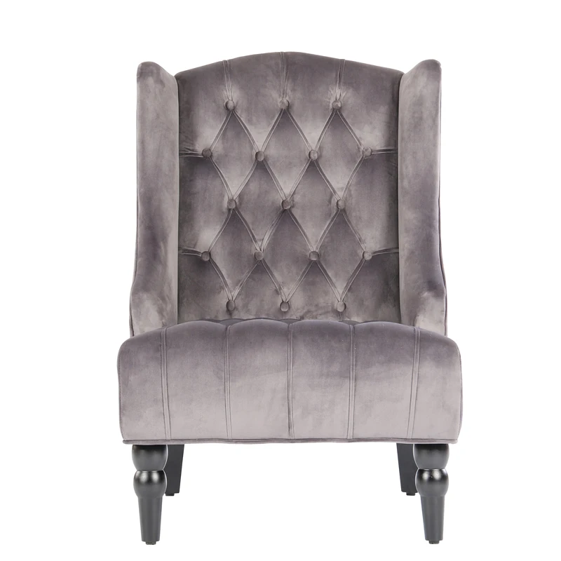 
Modern comfortable living room fabric coffee shop sofa chair leisure chair 