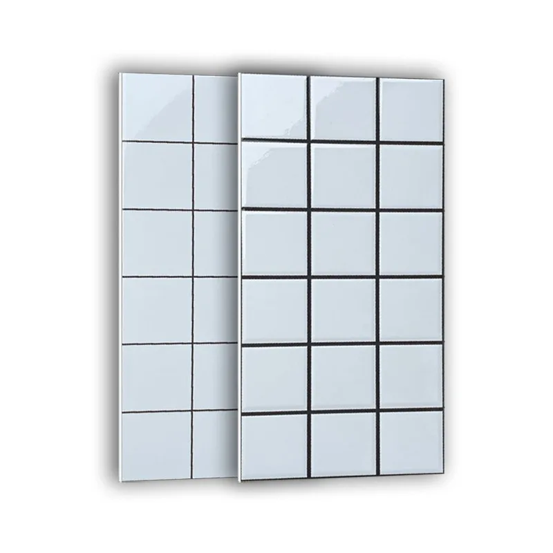 Modern Glossy Calcium Silicate Wall Panels Innovative Waterproof Abrasion-Resistant Tiles Interior Exterior Use Wood Material