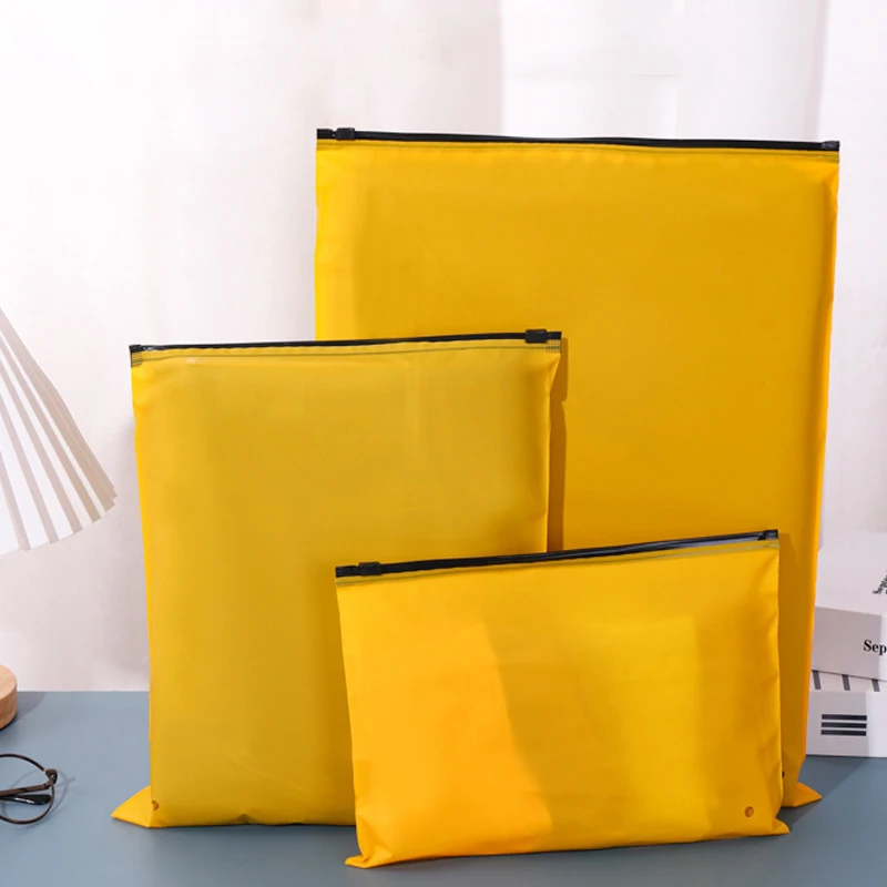 Custom Logo Black Zip Lock Plastic Underwear Zipper Bikini Swimming Clothes Yellow Packaging Bag