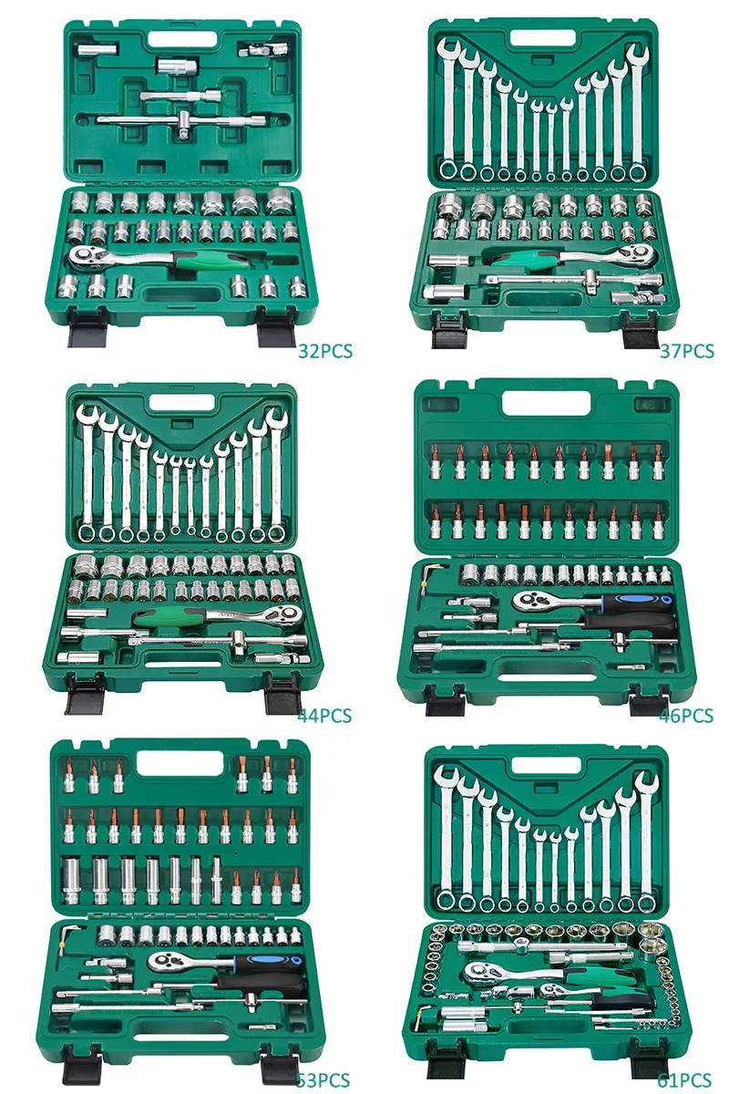 121-piece Combination Rachet Wrench 1/4 inch Socket Set Tool Kit FOB Craftsman Mechanic Tool wrench socket set