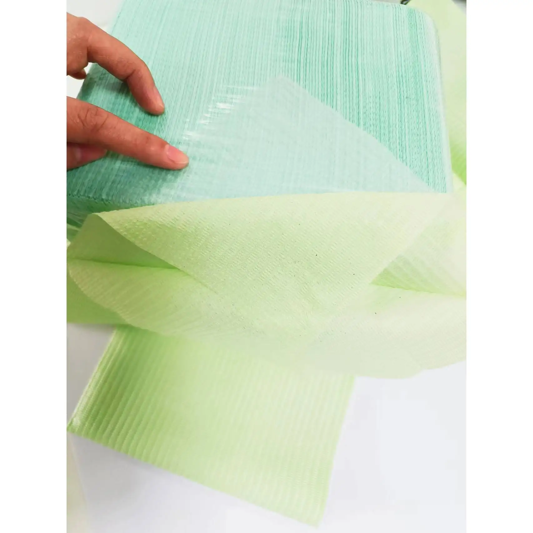 Disposable Waterproof Dental 3 ply Or 2 ply paper + film  Patient Bibs / Medical  tray cover /Nail pad makeup