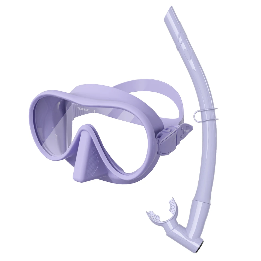 2024 develops snorkeling surface gear set adult new style color style Surf snorkel Scuba Mask set