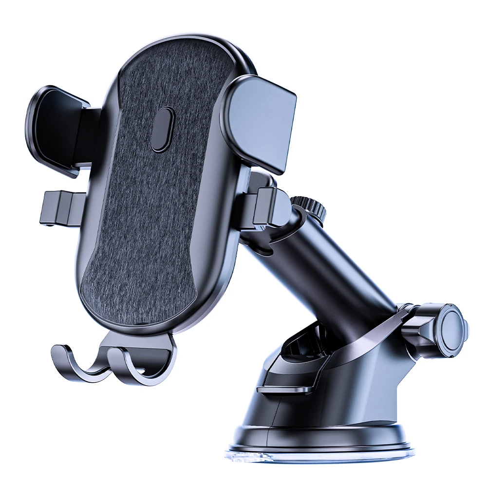 Factory New Universal Car Phone Holder Mobile Mount with Suction Cup For Tesla BMW Benz Audi Customized Box Logo Color Package