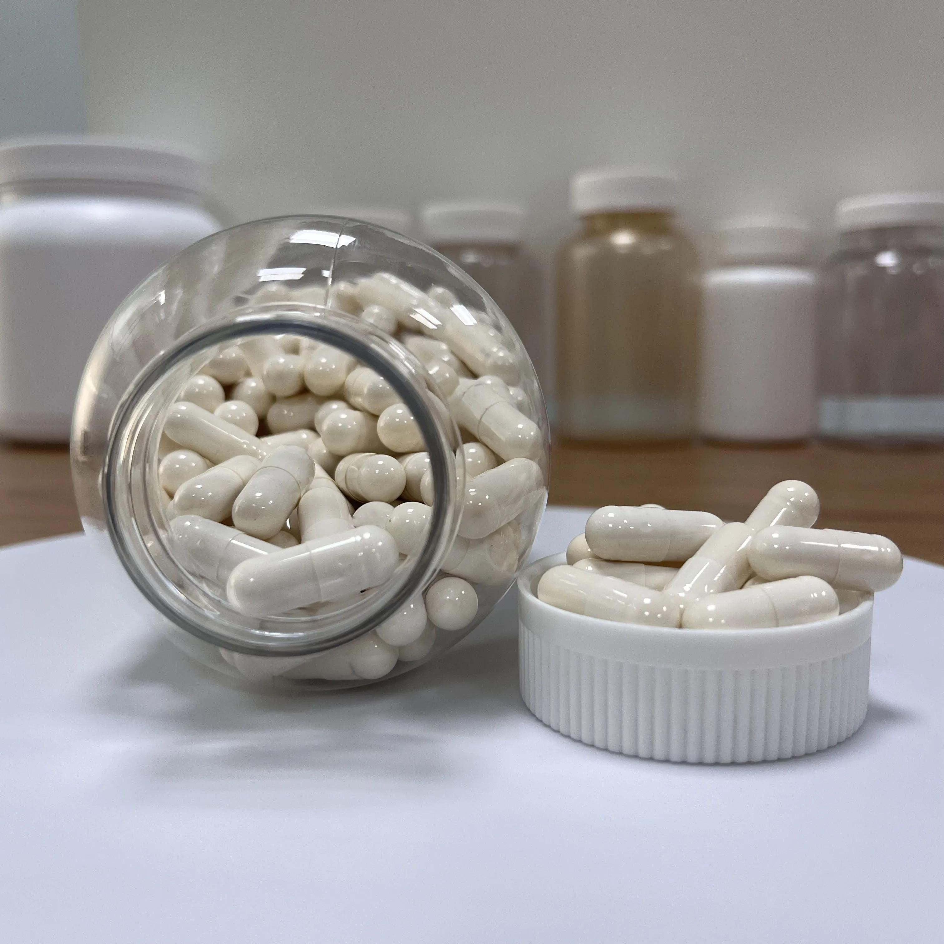 OEM Factory Private Label Marine Collagen Capsules With Hyaluronic Acid for Skin Care Supplement