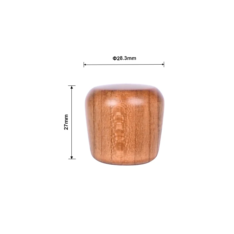Bamboo Cap Plastic Aluminum Soft Tube Cap 18 MM Wooden Cap