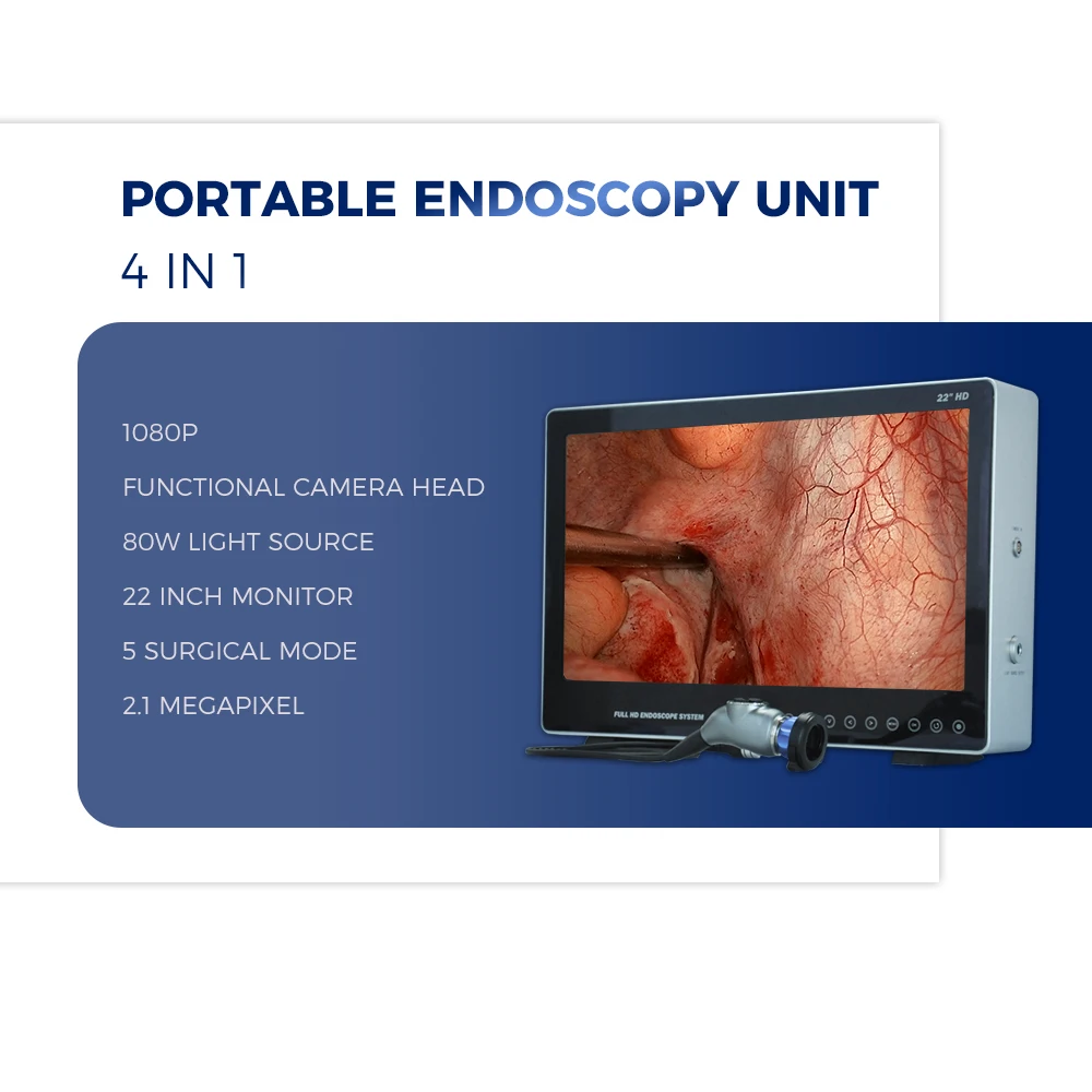 IKEDA 22 inch Portable Endoscope Camera with Recording for Arthroscopy surgery