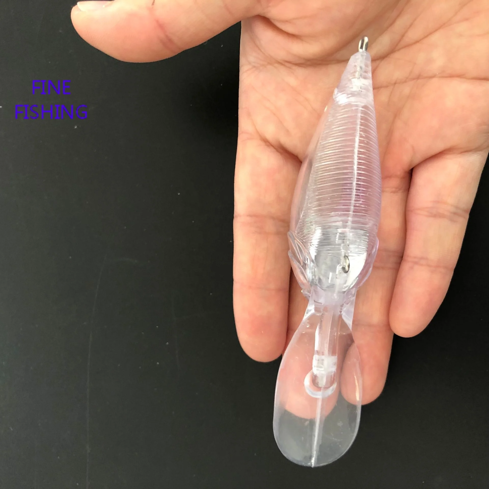 Unpainted fishing lure 120mm 19.2g blank crankbait lure body 8333#