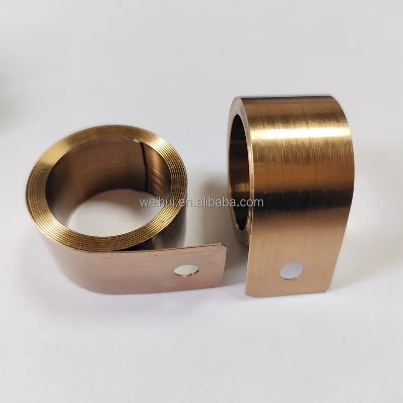 High quality SS301 SUS301 Constant Force Coil Spring For Cable Electric engine and  Curtain Type Fire Damper