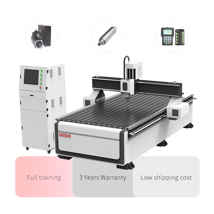 MISHI 1325 Deep engraving 3d cnc machine cnc router machine router cnc with 4 axis carving machinery