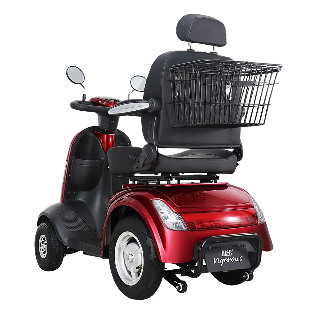 
SCE-340 500W Scooters Moped Electric and Motorcycle with Four Wheeel for Handicapped 