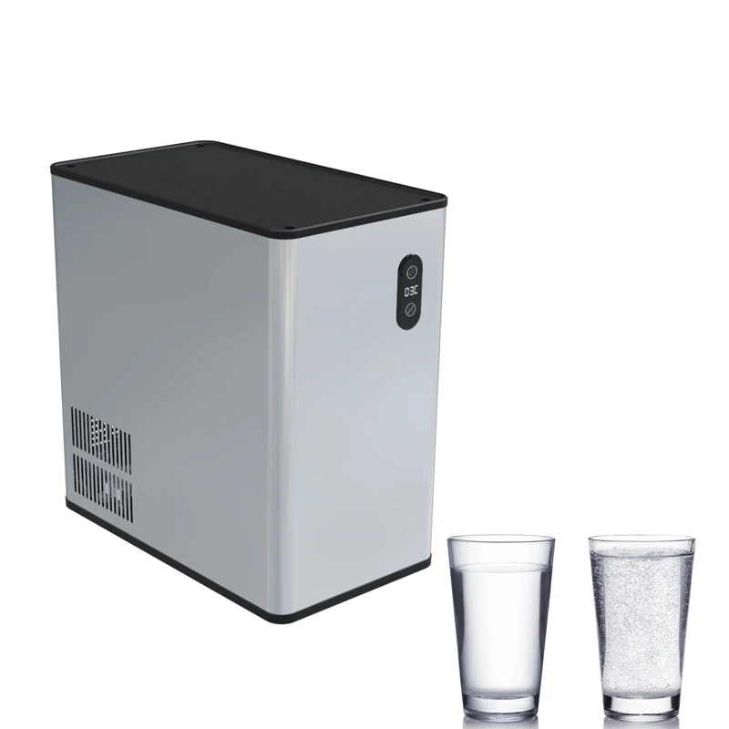 under counter temperature setting chilled fizzy sparkling water maker and water cooler