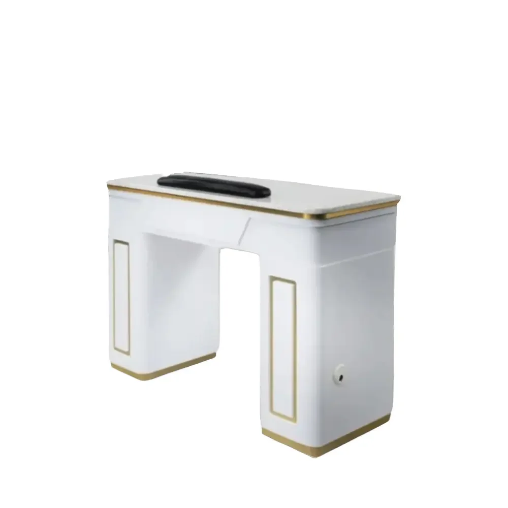 Nails Bar Station Salon Furniture Wood Nail Tables Nail Desk Manicure Table Modern Customized