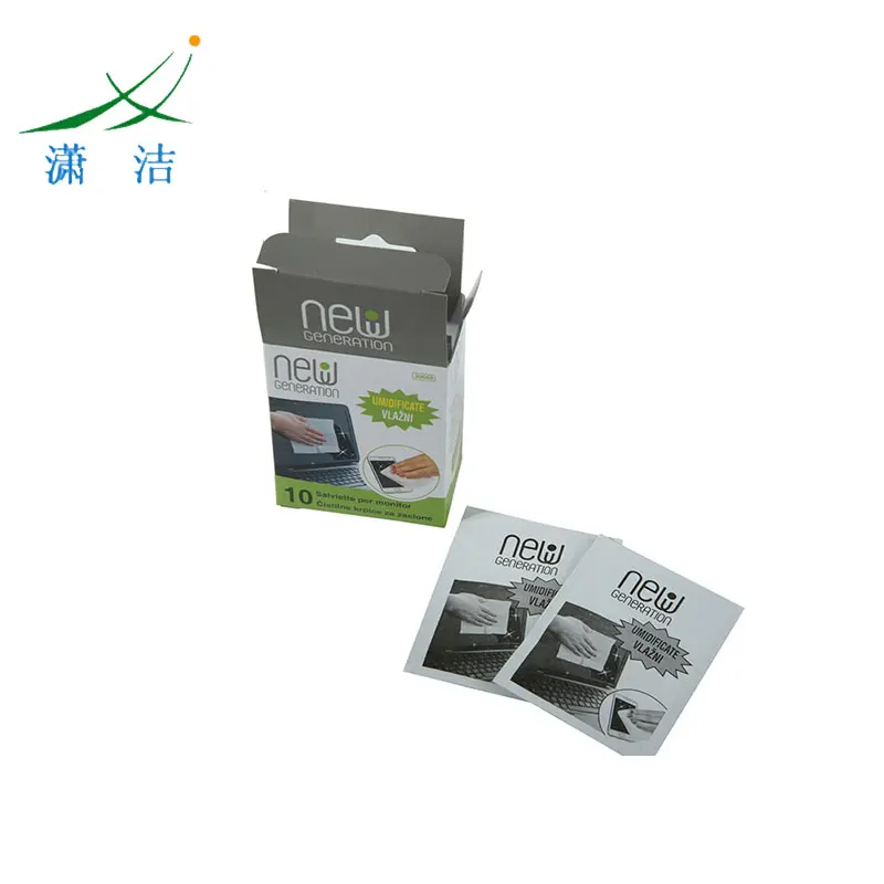 2023 single wet wipes mobile phone cleaning wipes custom wet wipes