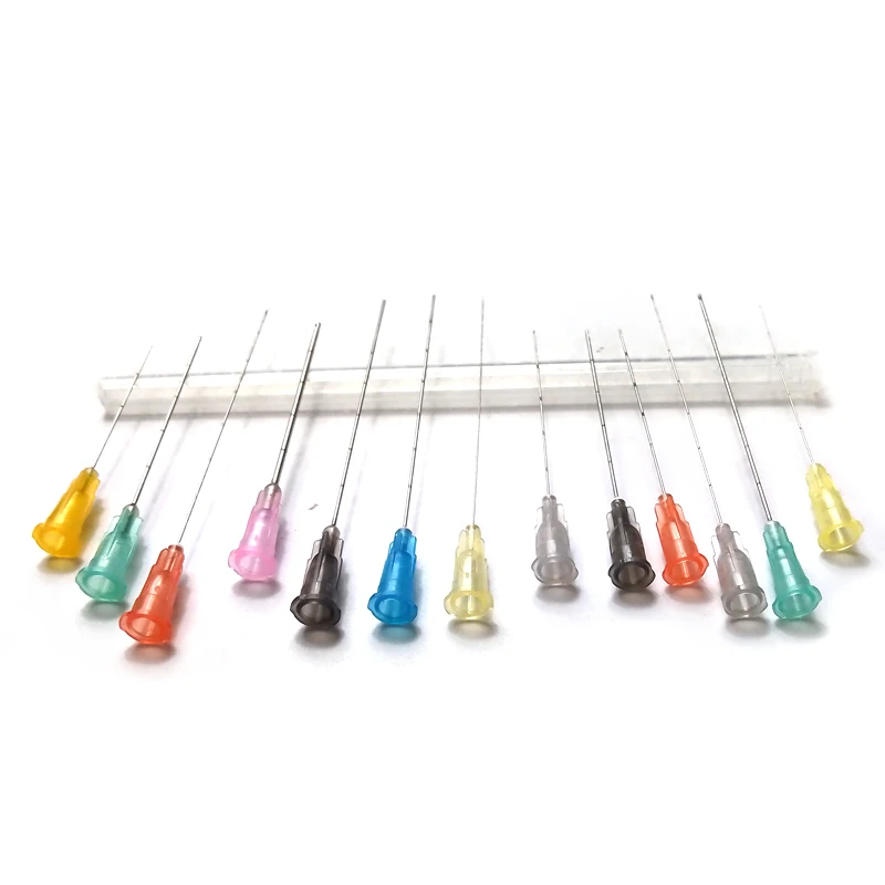 Disposable Blunt Tip Needle Flexible Stainless Steel Micro Cannula for Ataumatic Intradermal Injections