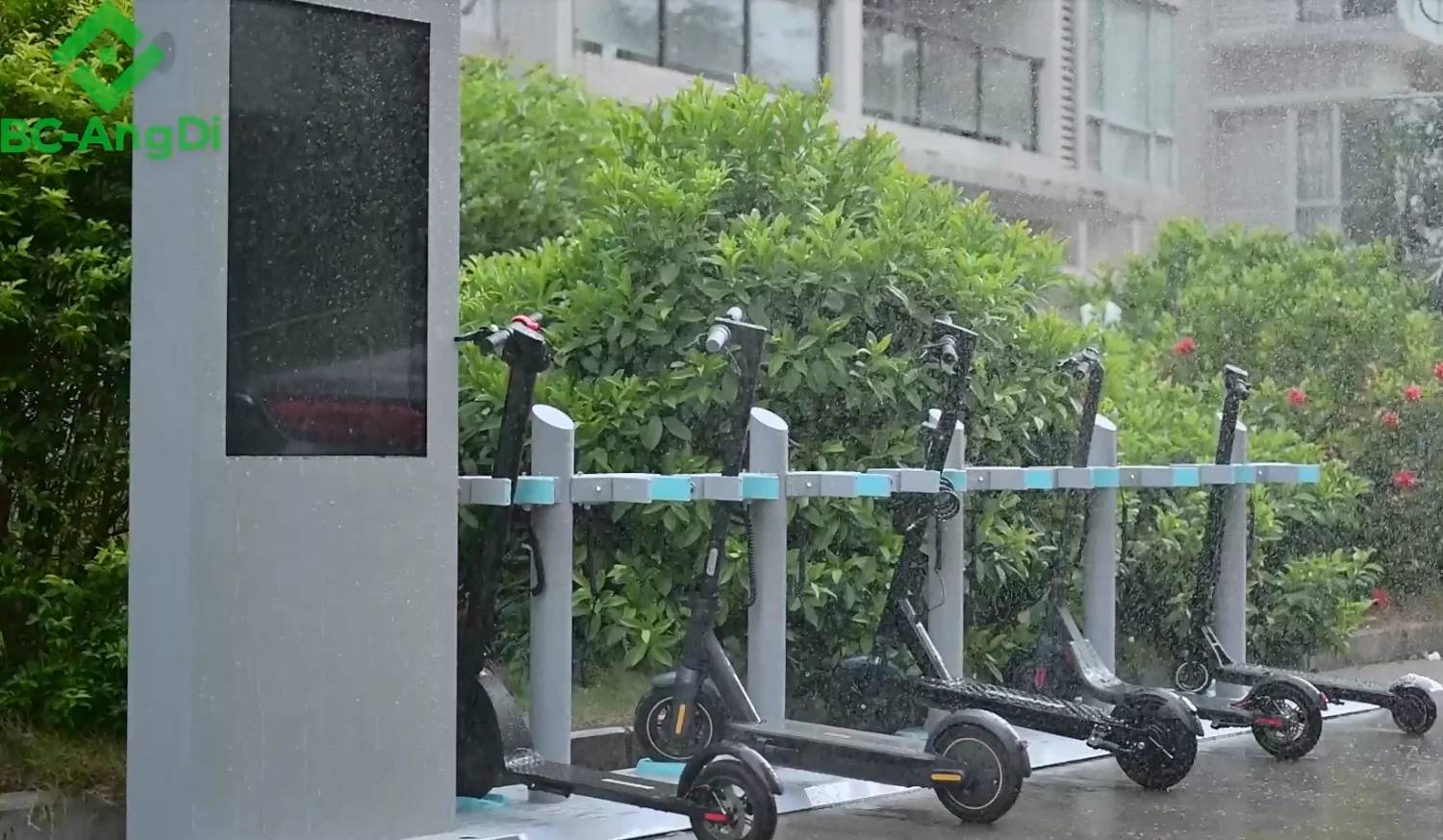 Factory Manufacture Wire Charing Station For Rental E-scooter E-bike