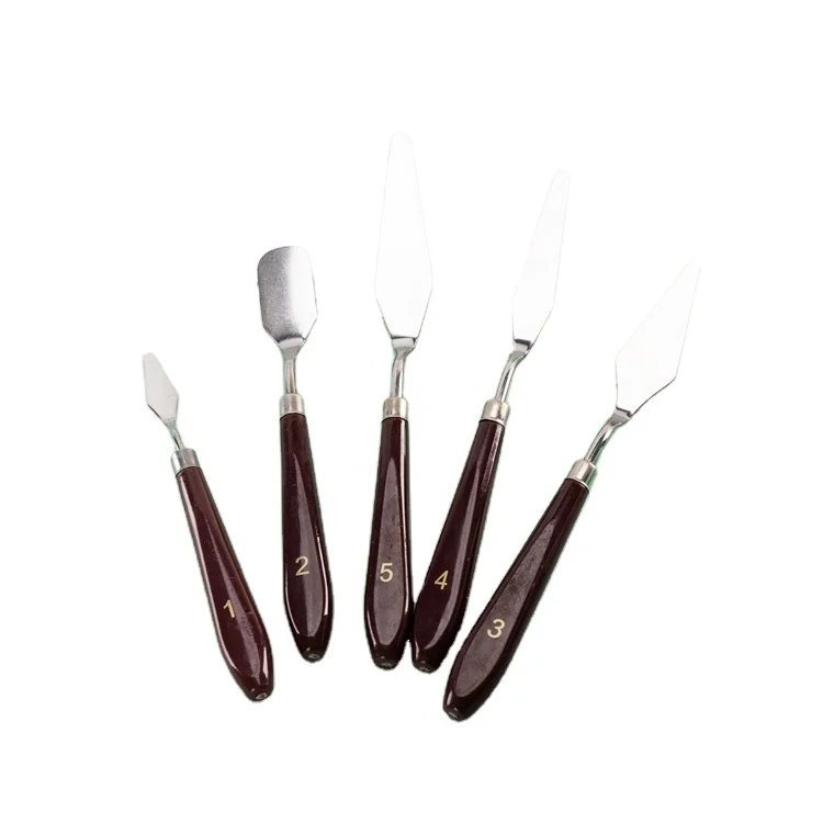
Hot palette knife set manufacturers wholesale art tools spatula paint 