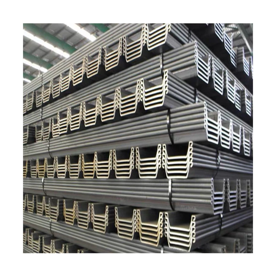 China Supplier Hot Rolled S355 Q345b Sy295 U Type Z Type Steel Sheet Pile with Manufacture Price