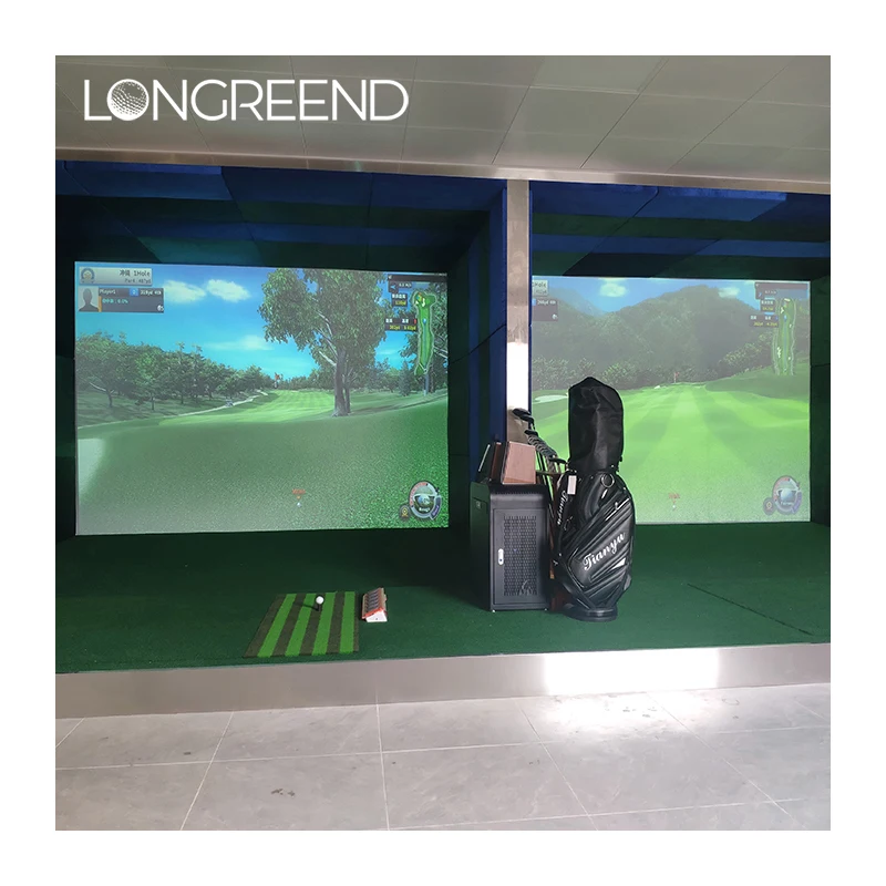 LONGREEND HD Golf Simulator: Experience Realistic Golf Games