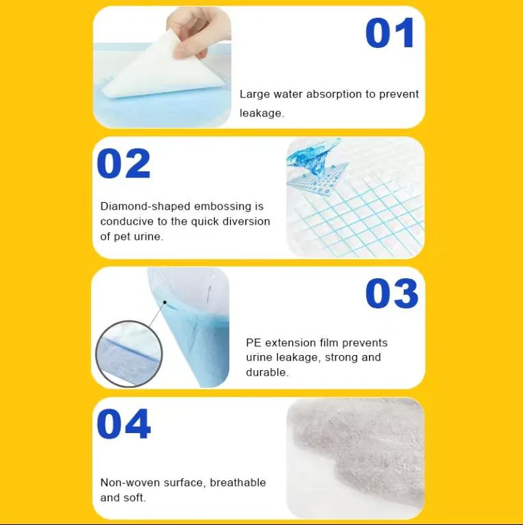 Good for spot absorption,dog diapers disposable