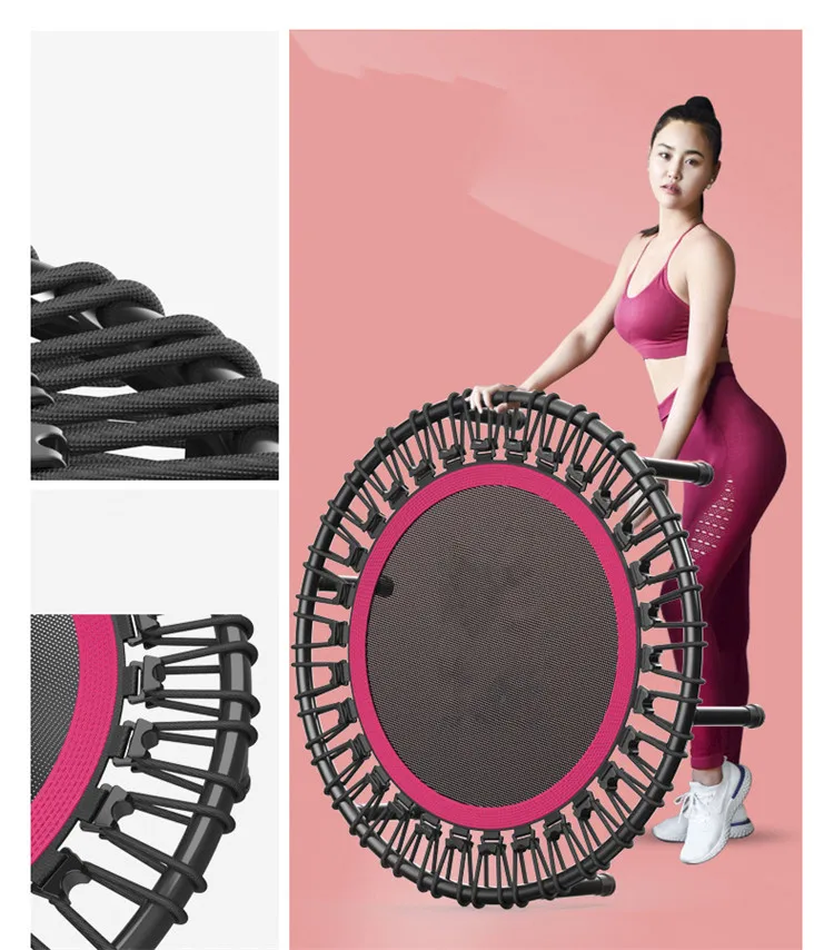 Indoor Jumping Gymnastic Fitness Trampoline Portable Exercise Rebounder For