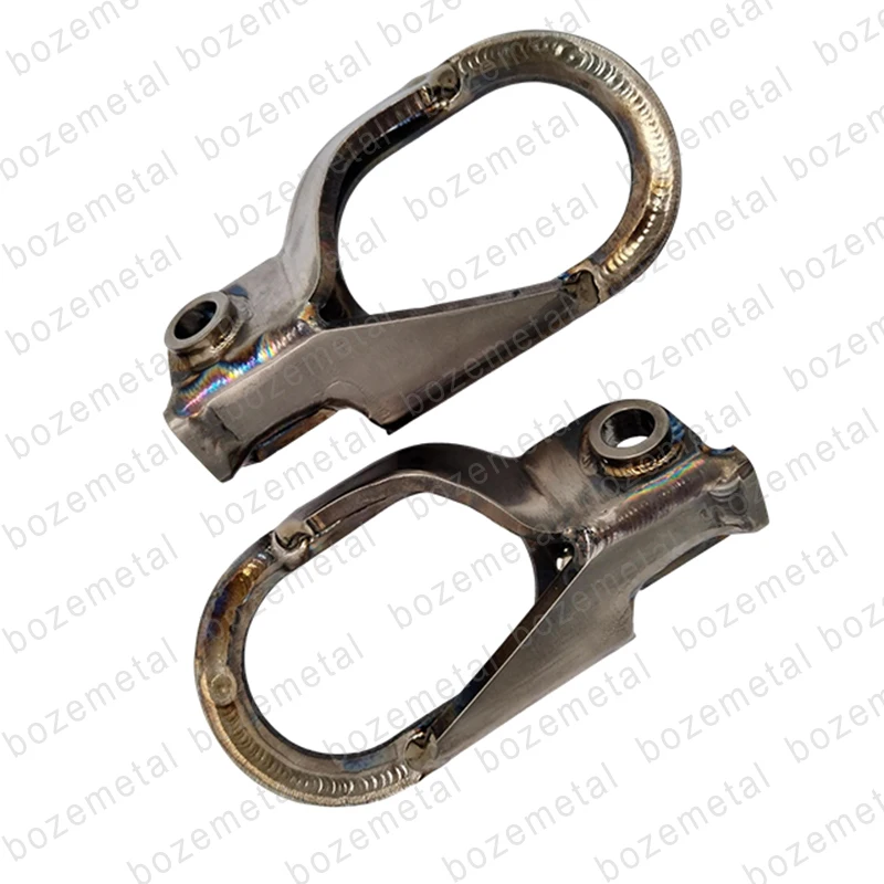 Aerospace titanium footrest for motorcycle KTM SX65