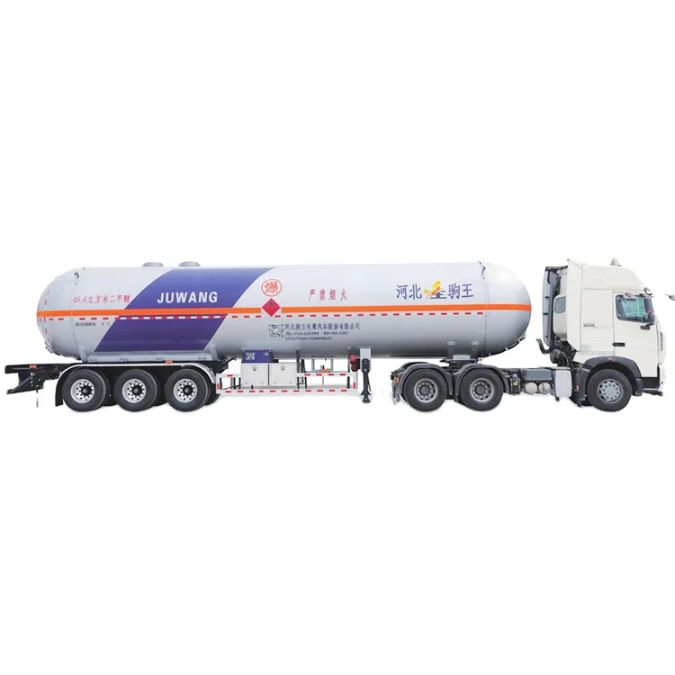 High-Performance 48.4 cubic meter Cryogenic Dimethyl Ether Storage Tank Transport semi-trailer Truck