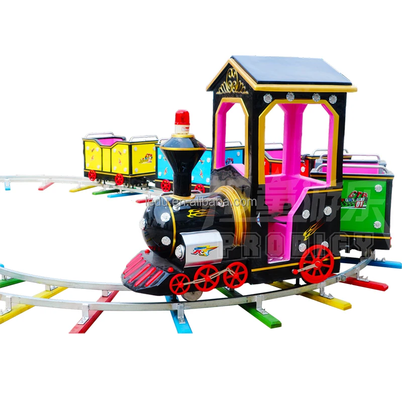 Cheap price kids amusement park family ride mini track train ride for sale